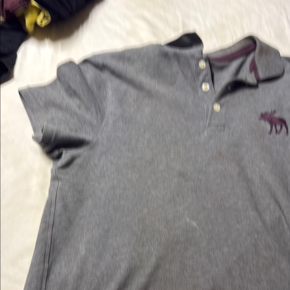 Gray Polo Shirt